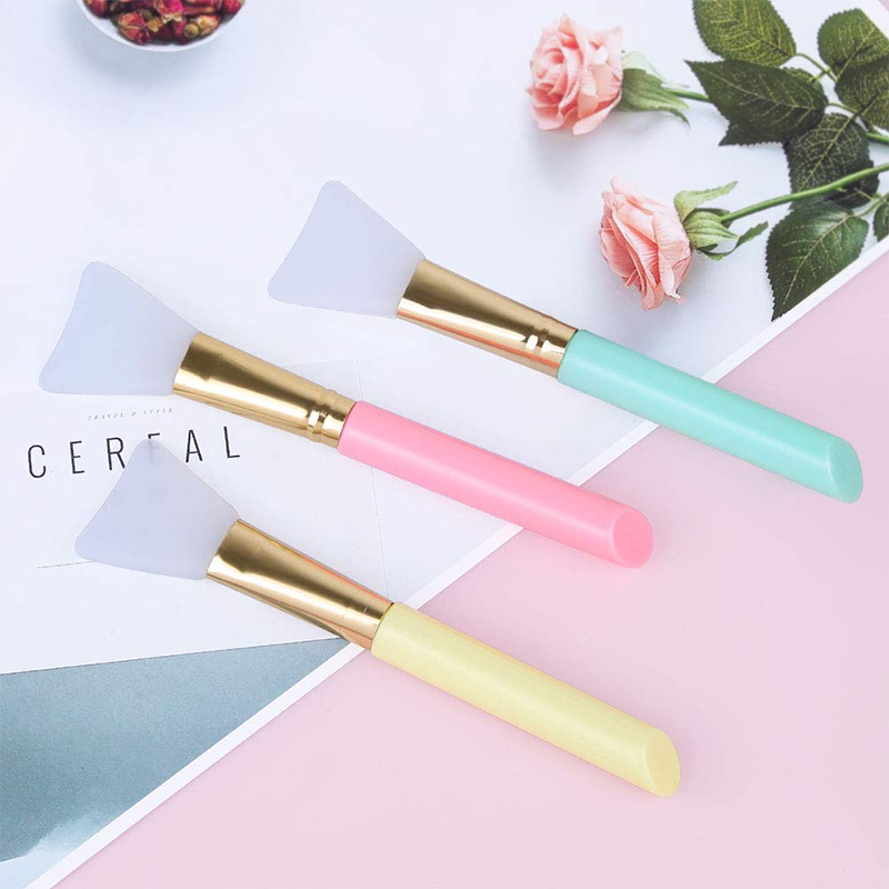 Женская мода Мягкая силиконовая маска для макияжа лица Кисть для смешивания грязи Мягкая женская кожа Инструмент для ухода за лицом Силиконовая кисть Маска