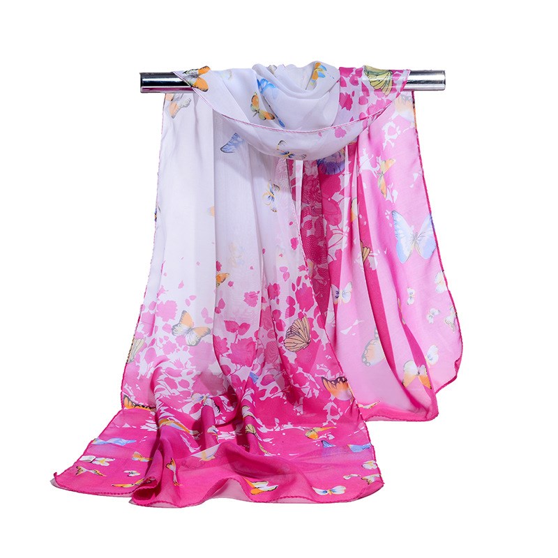 160*50cm multi-estilo presente de feriado venda chiffon lenço listrado moda selvagem xale protetor solar impressão floral cachecol cachecóis