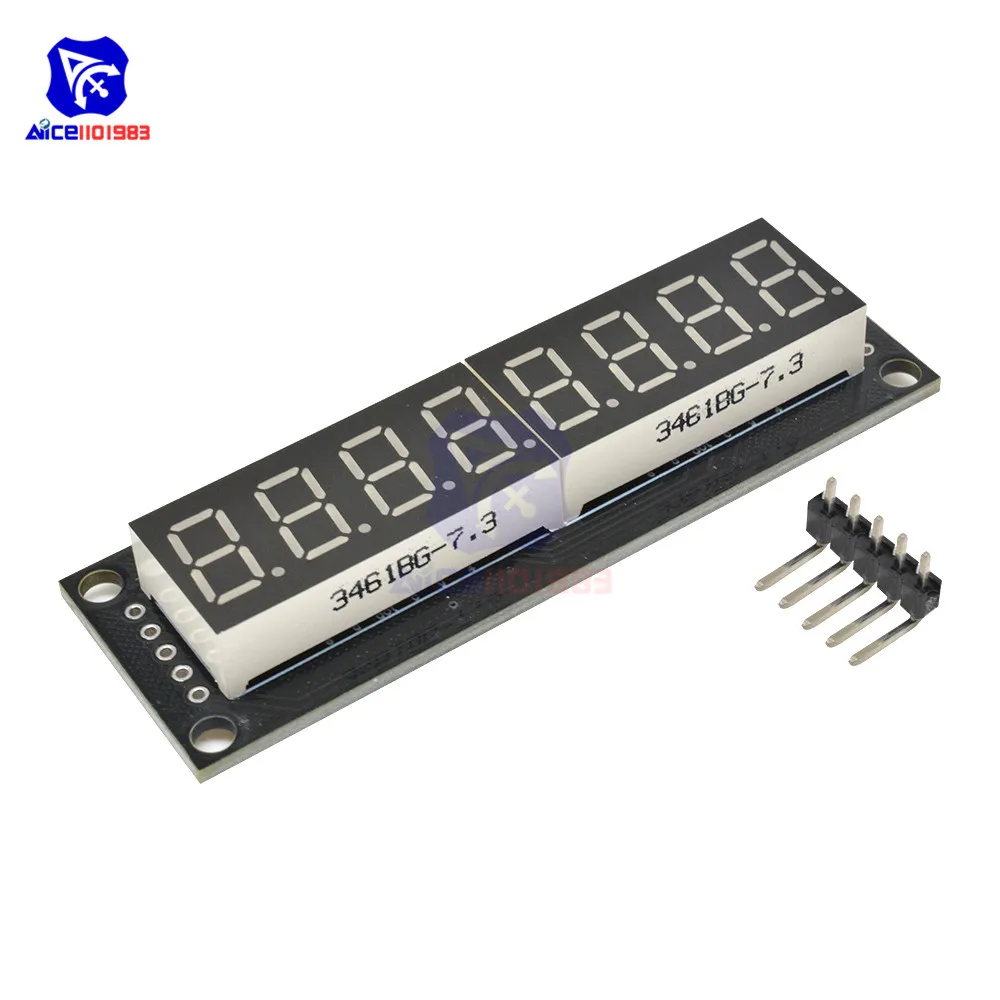 diymore 74HC595 0.36 inch 8 Bits Digital LED Display 7 Segment LED Module 5 Color Available for Arduino
