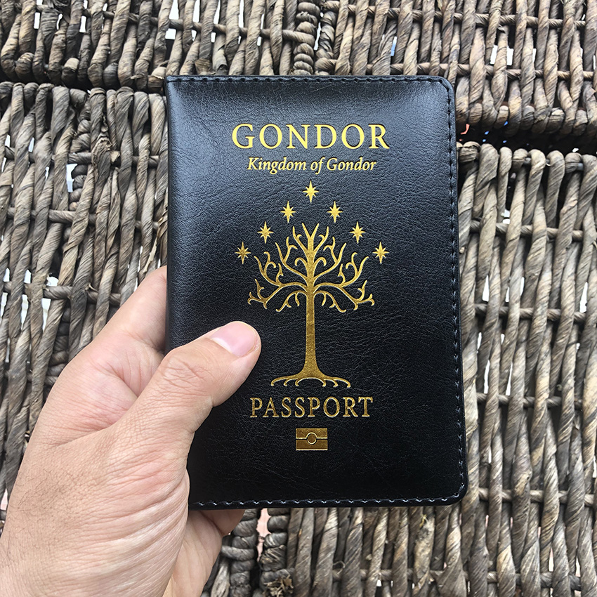 Gondor Tree обложка на паспорт, зажим для денег , держатель для паспорта, Прямая поставка