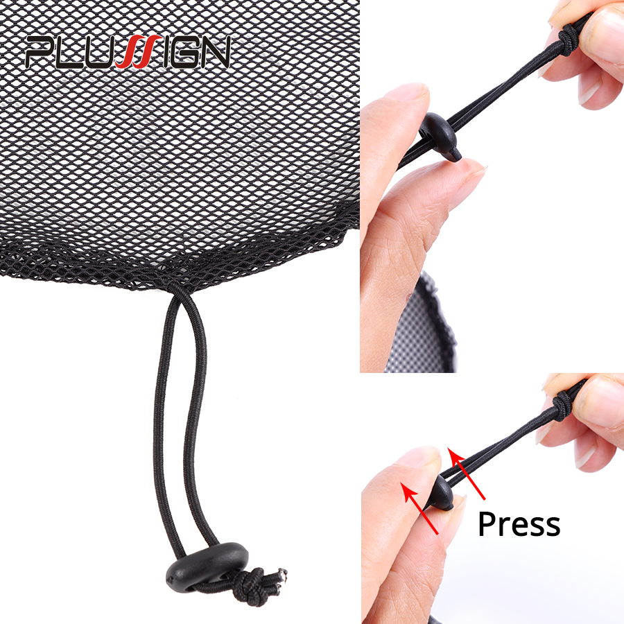 Gorros de peluca de red de cola de caballo Plussign para hacer cola de caballo, red elástica para el cabello con red para el cabello sin pegamento, forro para peluca, Material para moño de pelo