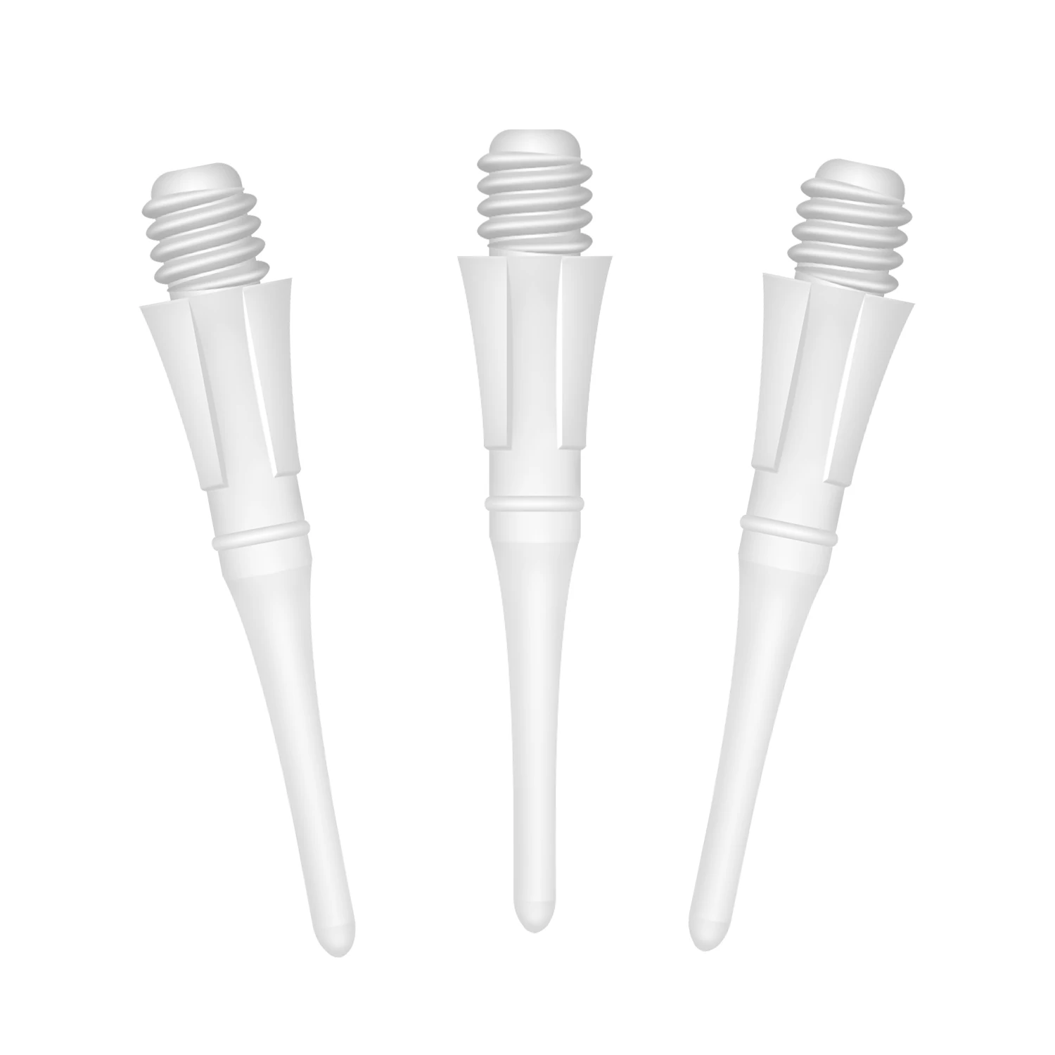 CyeeLife Kunststoff-Dartspitzen, 100/250/500 Packungen, 2BA-POM-Punkte für Darts mit weicher Spitze und elektronische Dartscheibe, CL04