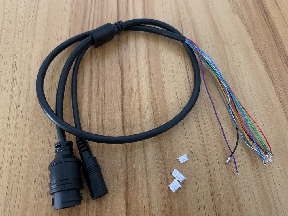 Кабель локальной сети для модуля платы IP-камеры видеонаблюдения, дополнительные провода для блока питания POE Mid-Span типа 4/5(+) 7/8(-)