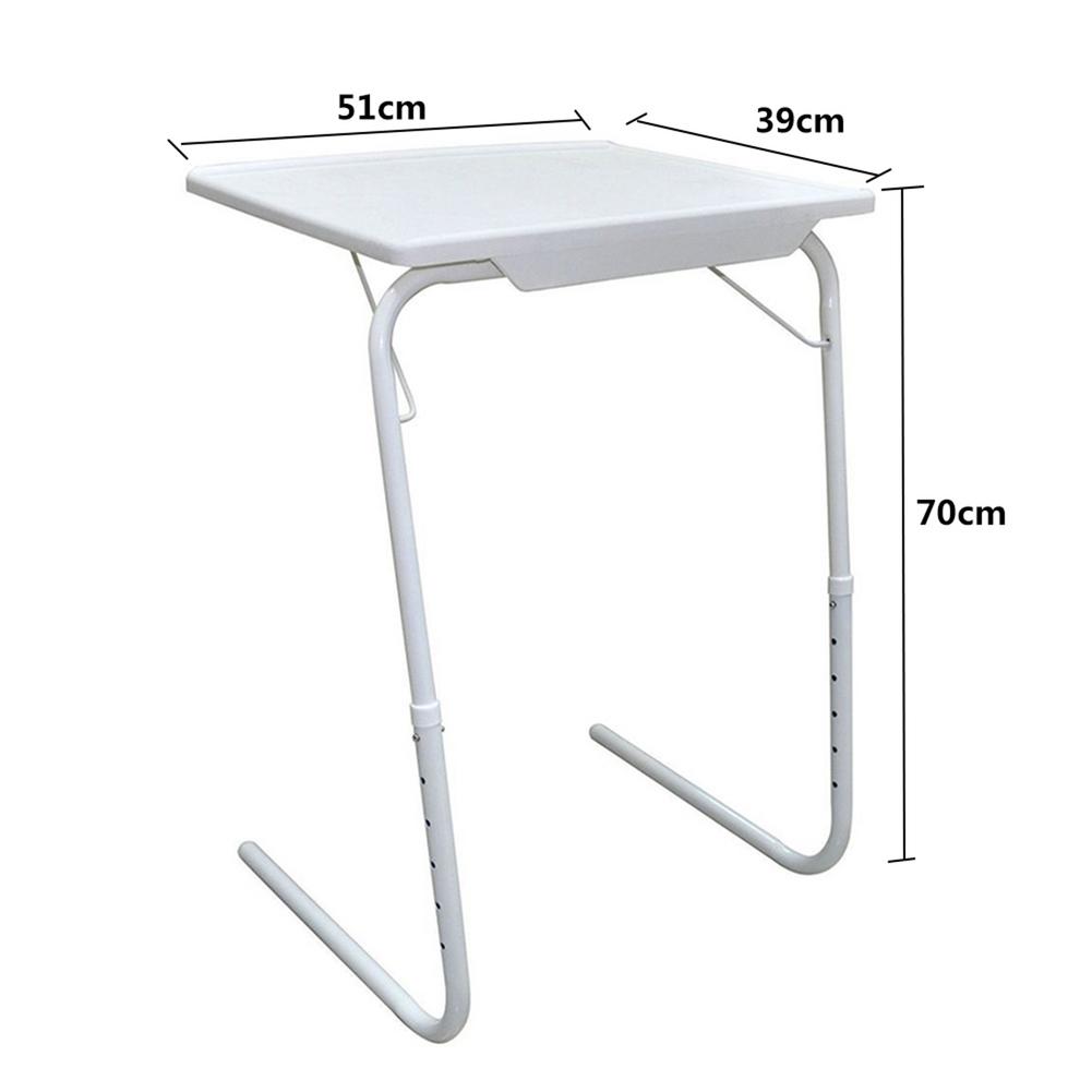 Bàn Laptop Di Động Chiều Cao Gấp Sofa Mặt Bàn Làm Việc Ăn Nhẹ Laptop Xách Tay Khay Đế Rời Bàn Ăn Sáng Để Bàn