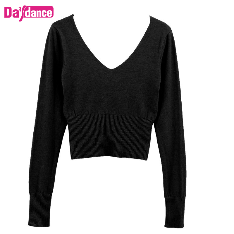 Ballett Pullover Ballett Tops Frau Tanz Winter Warme Strickwaren Mädchen Gestrickte Mantel Praxis Ballett Tanz Tops Frau
