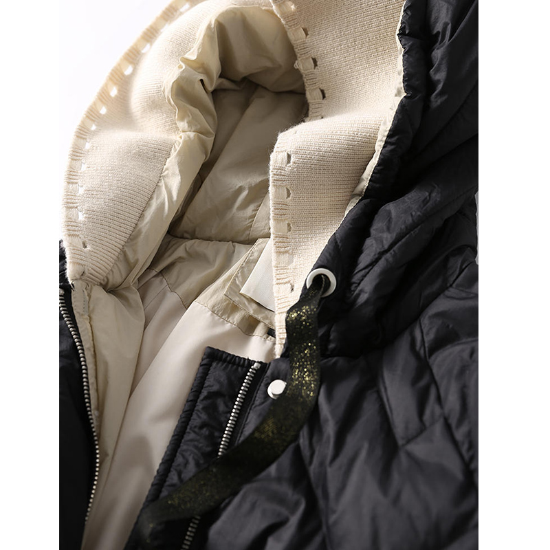 SEDUTMO Winter Lange Oversize Ente Unten Jacke Frauen Mode Warm Dicken Mantel Herbst Beiläufige Dünne Mit Kapuze Puffer Jacke ED1416