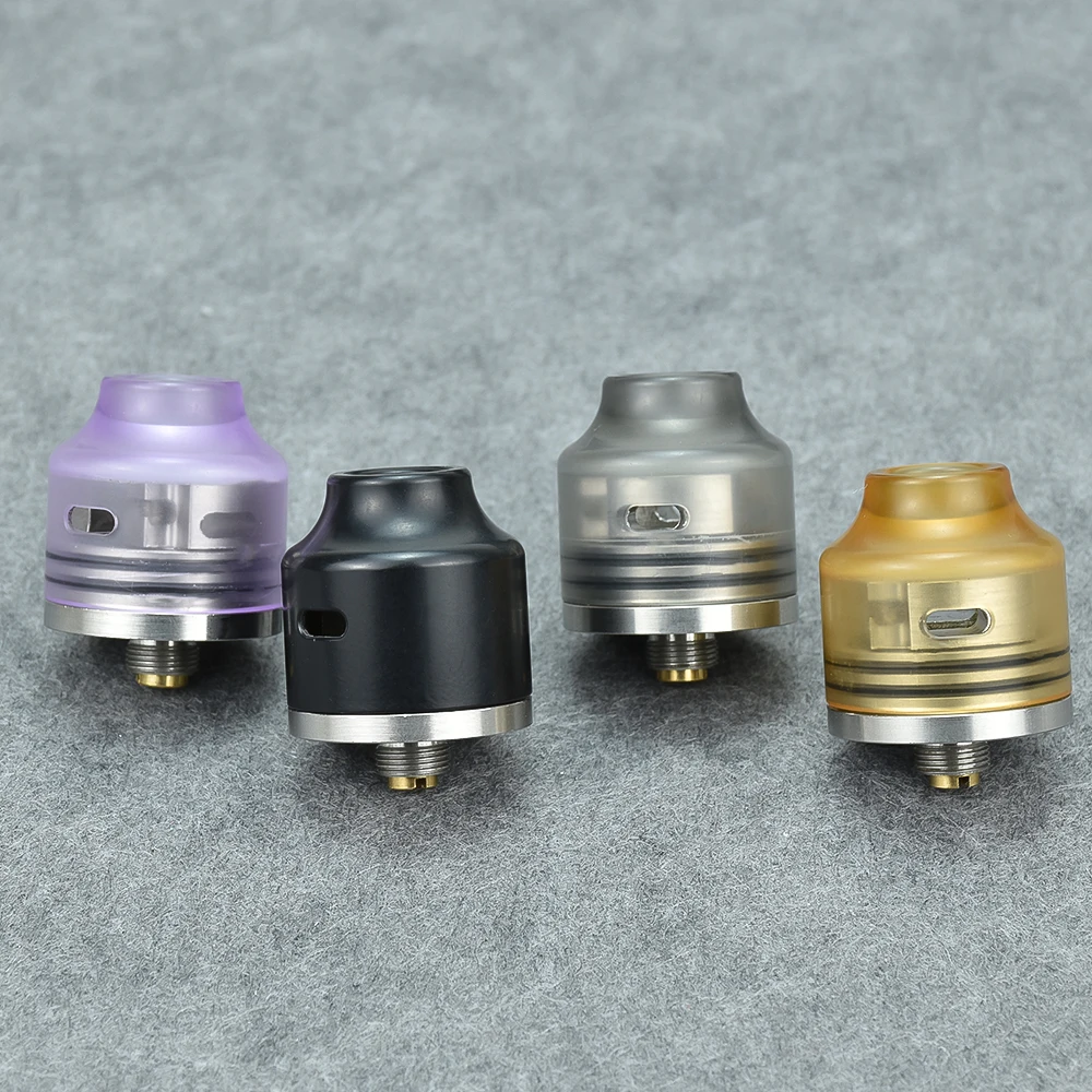 Wasp Nano RDA 22mm atomizador de cigarrillo electrónico de bobina única rda 510 rosca tanque Vape atomizador con BF Squonk para sob v2 mod vs Drop RDA