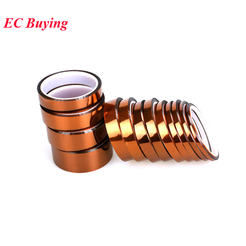 Hochtemperatur-Wärmeband, Wärmedämmband, Polyimid-Klebstoff, isolierendes Klebeband, 3D-Drucktafel-Schutz