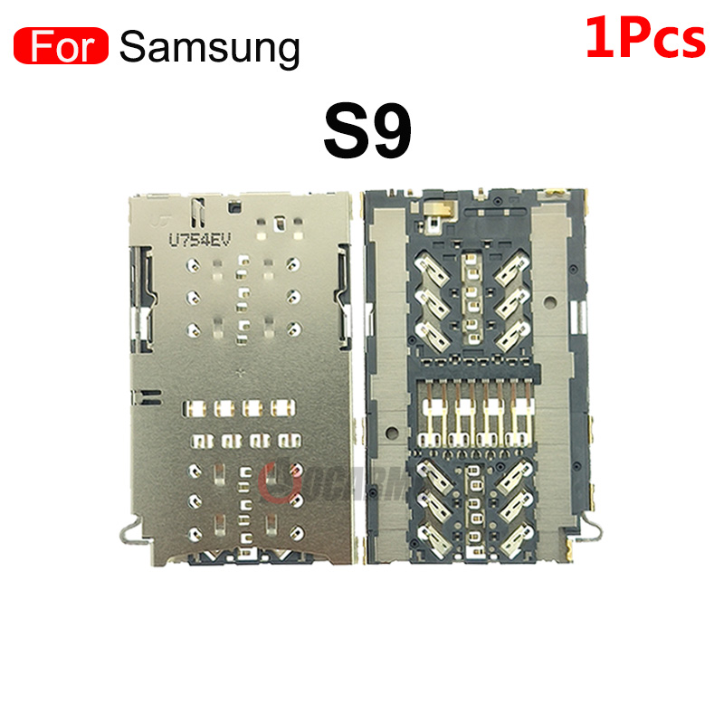SIM-Kartenleser-Anschluss für Samsung Galaxy S7 S7edge S8 S8+ S9 Note 10, Kartenhalter, Ersatzteile