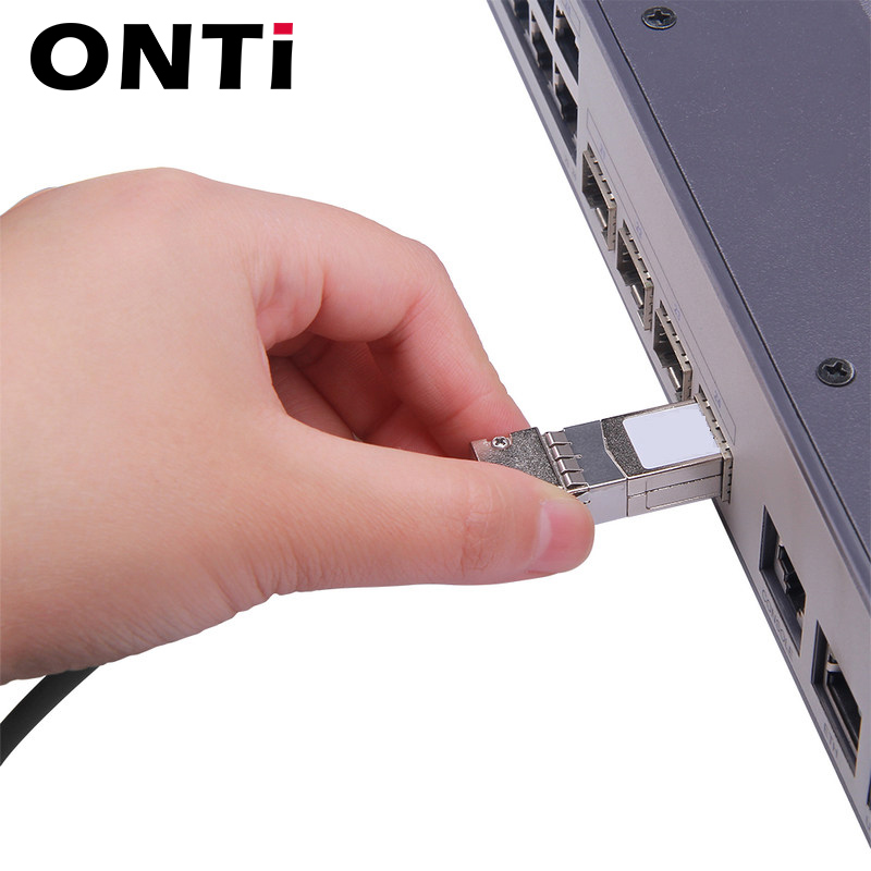 Cabo ONTi 10G SFP + Twinax, cabo passivo de cobre (DAC) de fixação direta, 0,5-7M, para Cisco, Huawei, MikroTik, HP, Intel... etc Switch