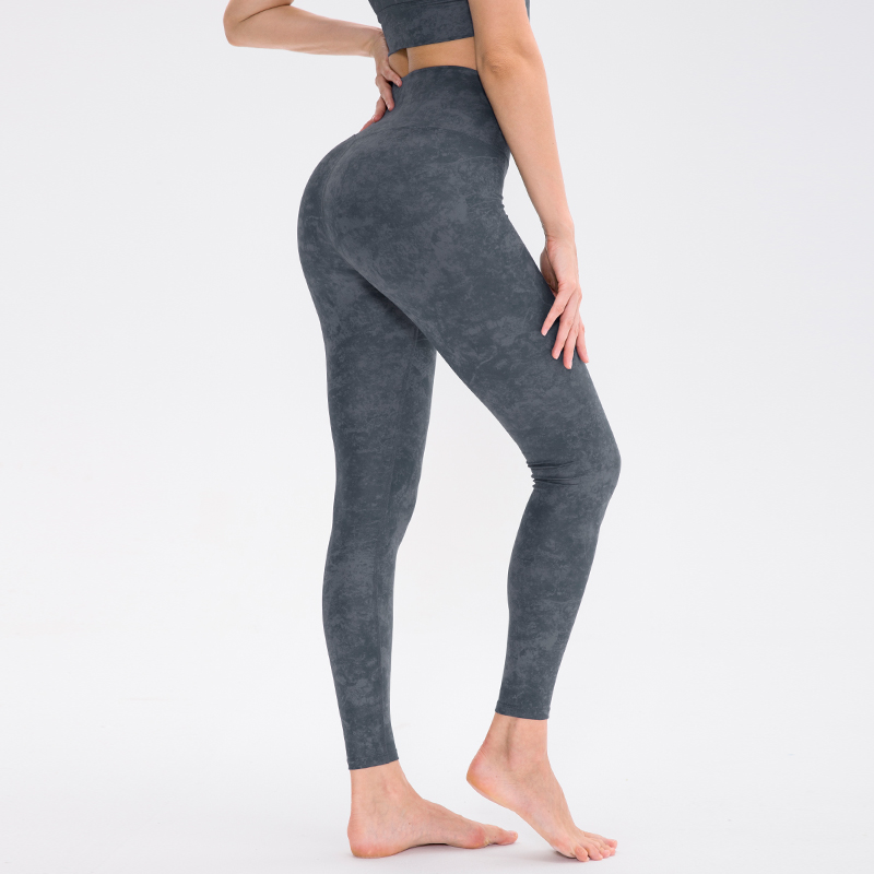 Celana Yoga Cetak Wanita Legging Olahraga Mulus untuk Kebugaran Lari Legging Mengerut Push Up Bum Energi Gym Yoga Pakaian Pinggang Tinggi