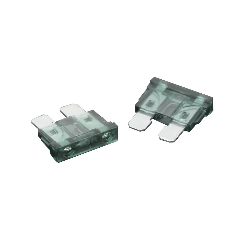 10 Cái Trung Bình Tiêu Chuẩn Cầu Chì Lắp Kẽm Chân 1A 2A 3A 5A 7.5A 10A 15A 20A 30A 40A 50A tái Trang Bị Cho Xe Hơi Xe Tải