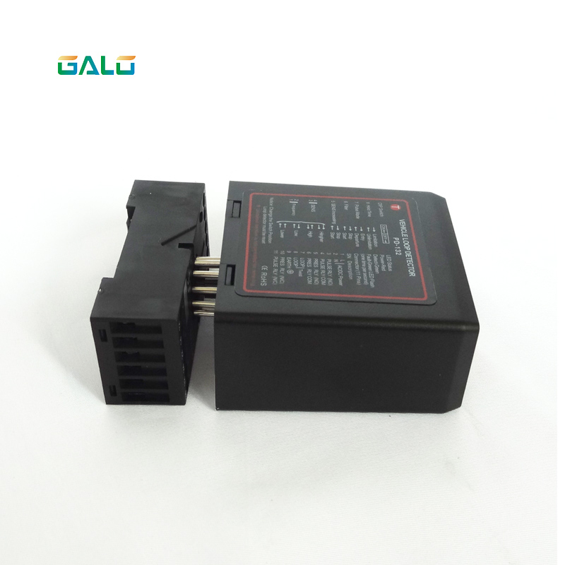 Detector de bucle para detección de vehículos, dispositivo de inspección de automóviles, Control de señal inductiva de tráfico, PD132, 220V/110V/12V/24V