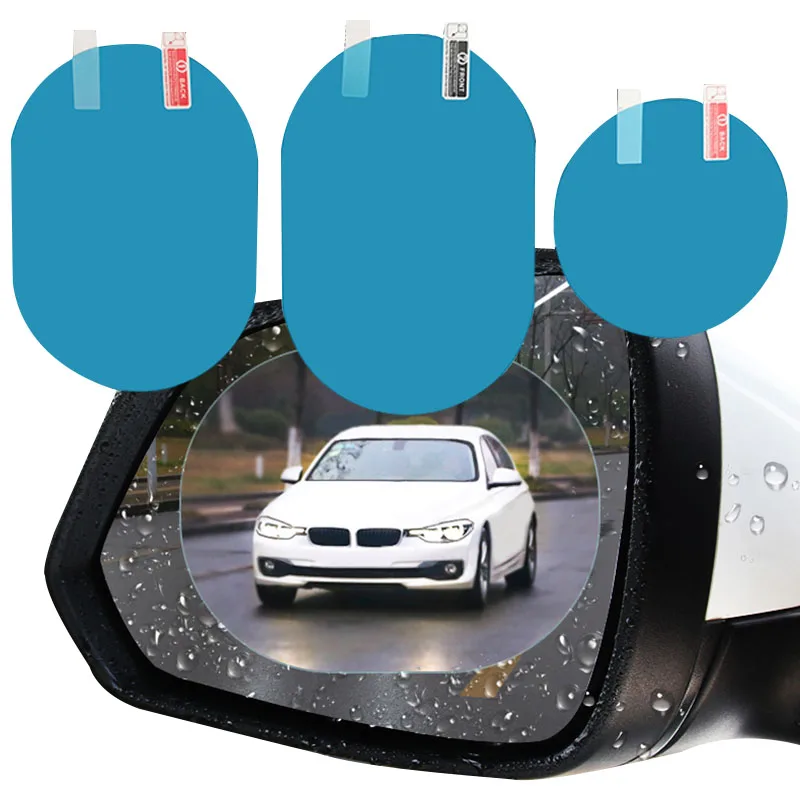 2 Chiếc Xe Dán Chống Thấm Đi Mưa Cho Gương Chiếu Hậu Ô Tô Gương Chiếu Hậu Ô Tô Mưa Phim RÕ Tầm Nhìn Trong Những Ngày Mưa xe Ô Tô Điện Ảnh