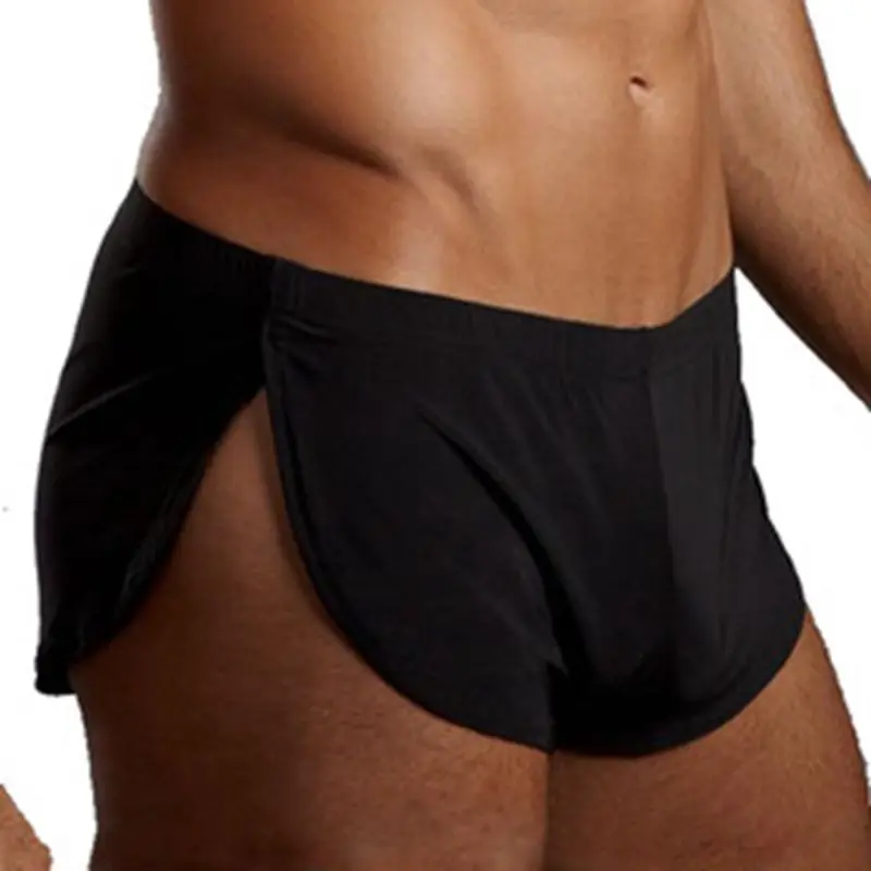 JOCKMAIL Thương Hiệu Nam Gợi Cảm Quần Lót Nam Boxer Shorts Ice Silk Phòng Chờ Nam Trung Kế Nhà Đồ Ngủ Quần Lót Đồng Tính Quần Lót Quần Lót