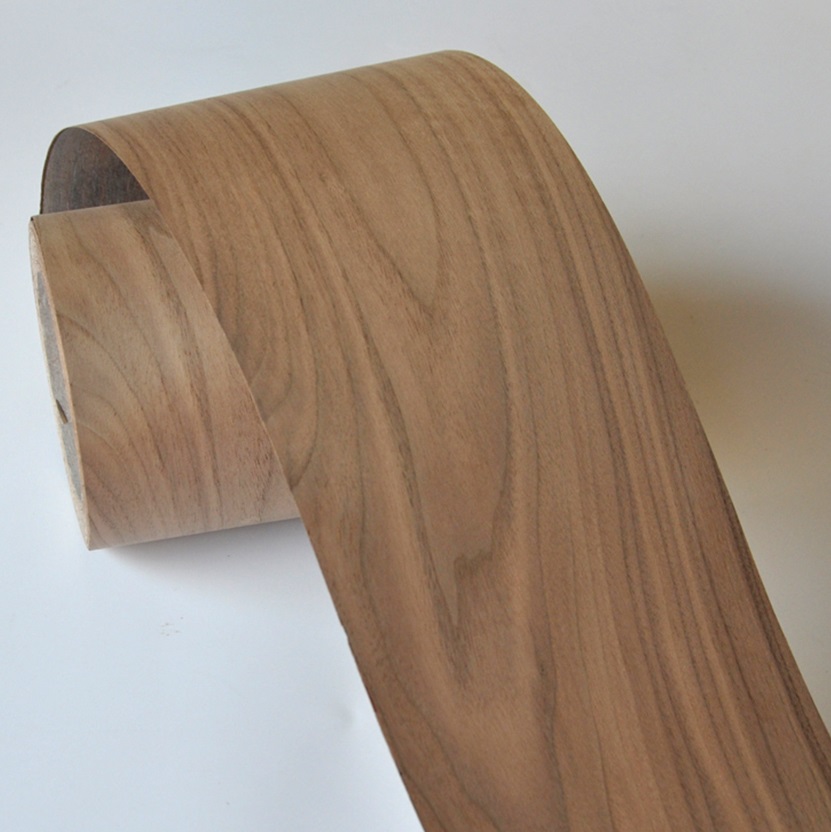 Revestimiento de madera de nogal americano (C.C.), revestimiento de madera para suelo, muebles de bricolaje, Material Natural, silla de dormitorio, piel de mesa, más tamaño, chapa de hora