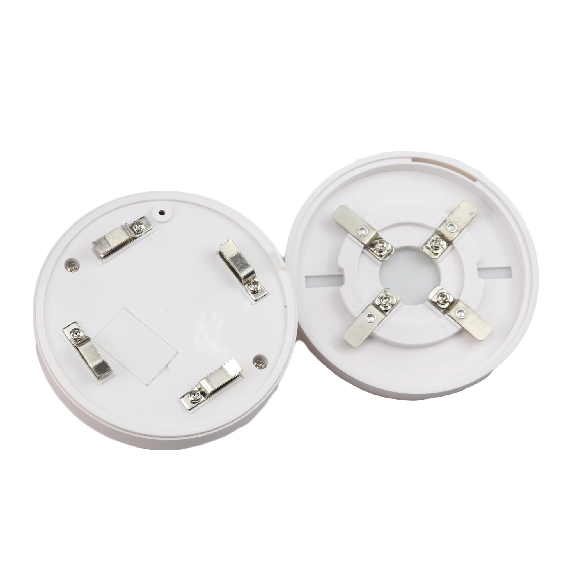 GZGMET 12V DC Smoke Detector Photoelectric Home Alarm Sensor Fire Security Detector for Wired Alarm System