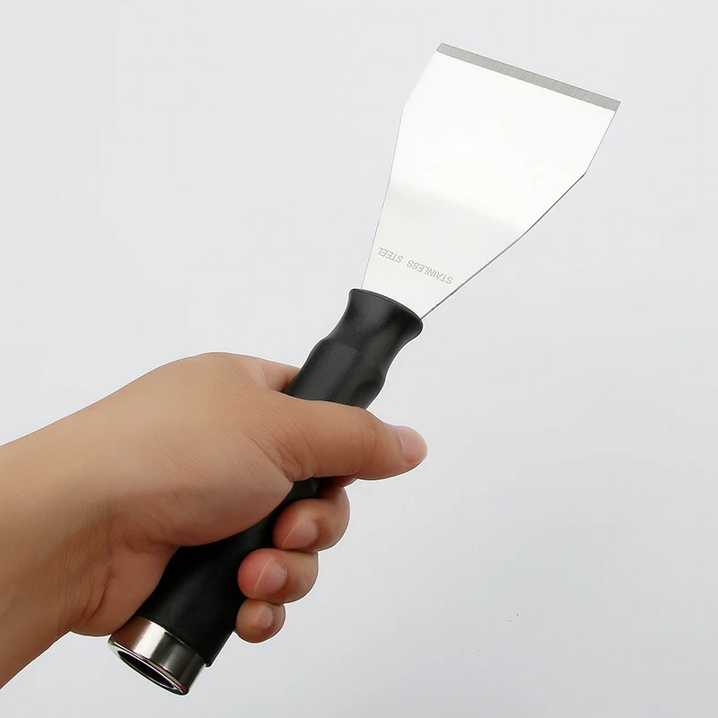 1 Chiếc Đồng Hồ Thép Không Gỉ Uốn Cong Putty Dao Cạnh Cong Uốn Lưỡi Xẻng Uốn Cạp 250 Mm Chiều Dài