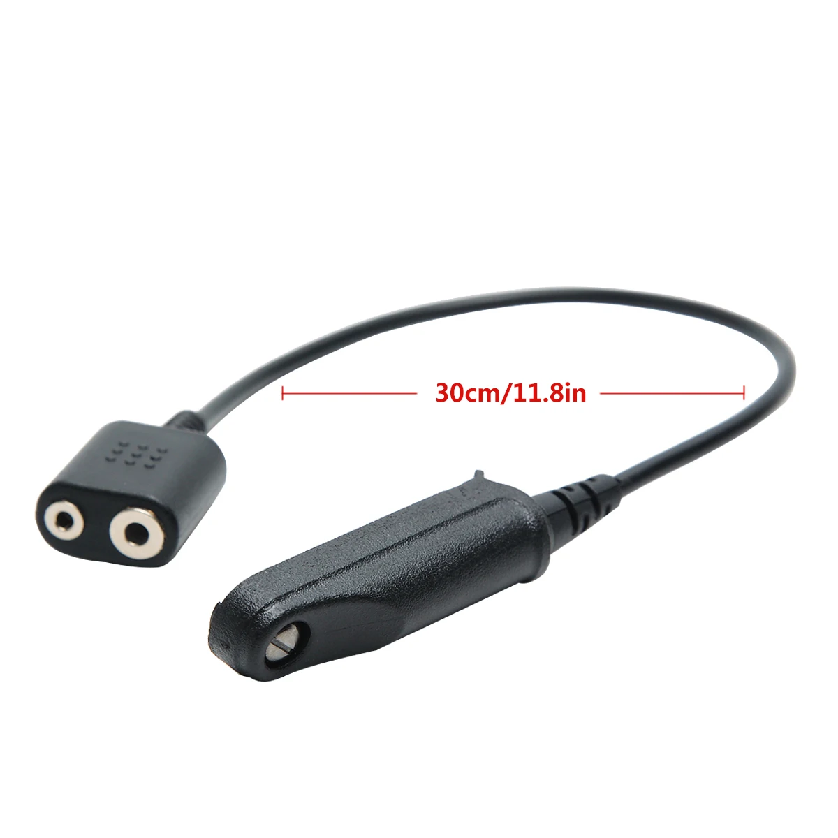 Adapter Kabel Baofeng UV-9R Plus Wodoodporne Radio do 2-pinowego zestawu słuchawkowego z mikrofonem dla UV-9R Plus UV-XR Wodoodporne Walkie Talkie