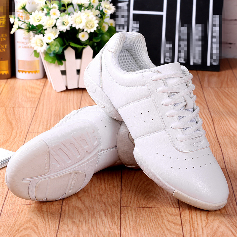 Zapatos de baile para mujer y hombre, zapatillas modernas de suela blanda para Jazz, aeróbicos, transpirables, ligeras, deportivas para bailar y Fitness