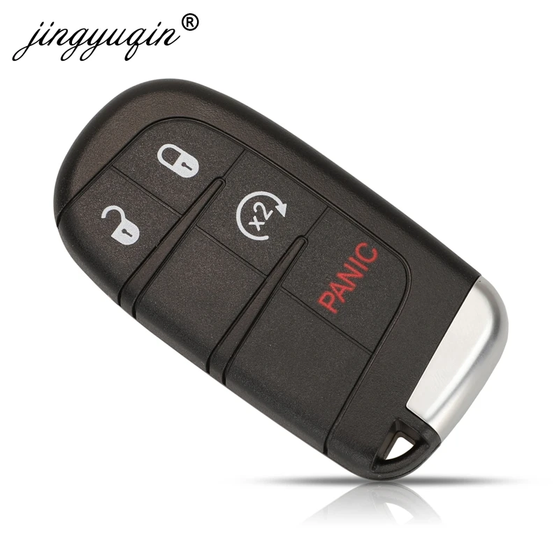 Jingyuqin 433 MHz ID46 M3N- 40821302   Inteligentny zdalny kluczyk samochodowy do Chryslera 300C Dodge Charger Journey Challenge Dart Durango