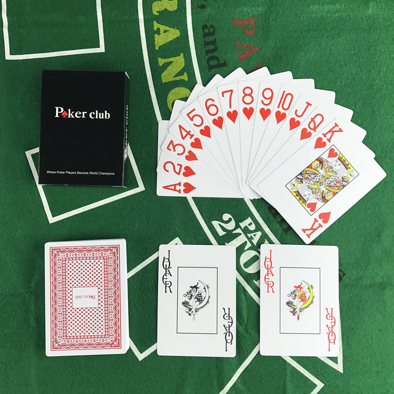 Juego de cartas de plástico de Baccarat Texas Hold'em, baraja impermeable, póker, Club, juegos de mesa, 2,48x3,46 pulgadas, Yernea, 2 unidades por juego