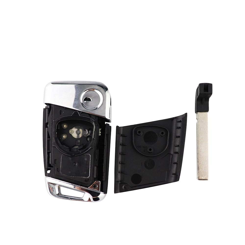 YIQIXIN 3 ボタンスマートリモート車のキーシェルケース Fob フォルクスワーゲン VW Magotan B8 素晴らしいシュコダ A7 パサートバリアント 2015-2019