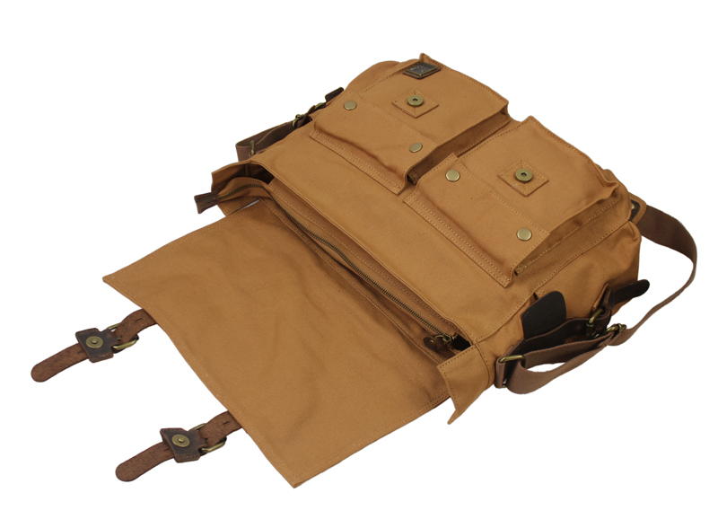 Neue Mode Vintage Leder Leinwand männer Umhängetasche Baumwolle Leinwand Umhängetasche Männer Schulter Tasche Sling Casual Tasche Freizeit