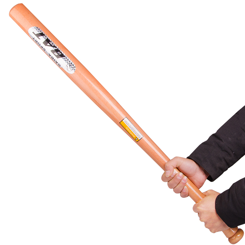 Bate de béisbol de madera maciza de 53-83cm, palo de béisbol profesional de madera dura, Softball, deportes al aire libre, equipo de Fitness, autodefensa