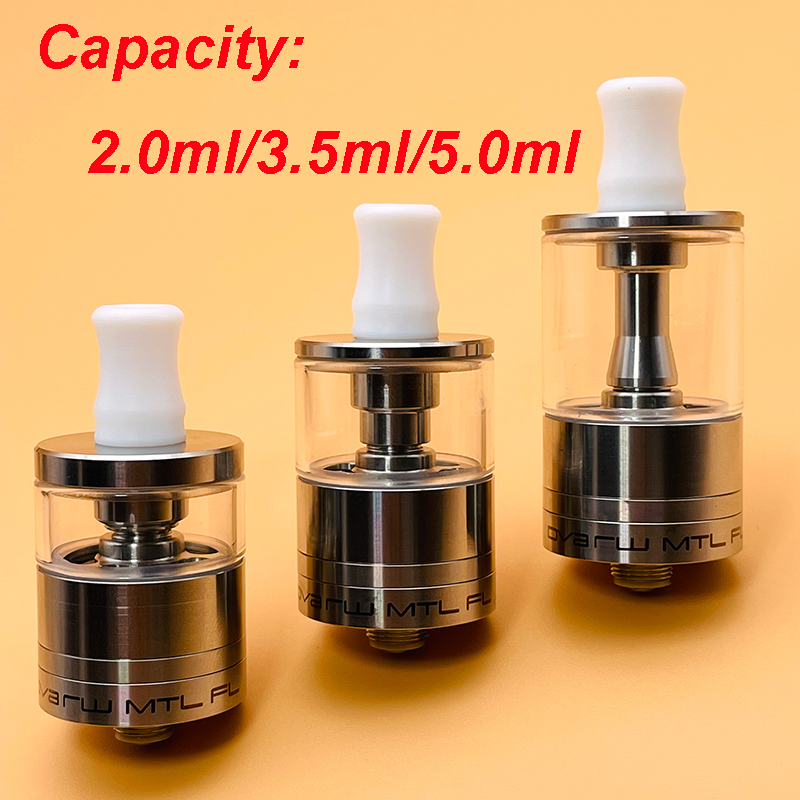 DSXvape-atomizador ajustable de entrada de flujo de aire, tanque reconstruible de bobina única con inserto AFC de 11 piezas, Dvarw, MTL, FL, rta, 22mm, 316ss