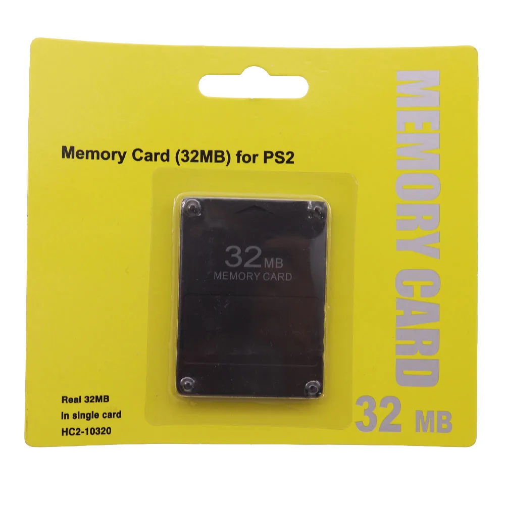 For PS2 8MB/64MB/128MB/256MB Memory Card Memory Expansion Cards Suitable for Sony PS1 PS2 Black Memory Card Wholesale