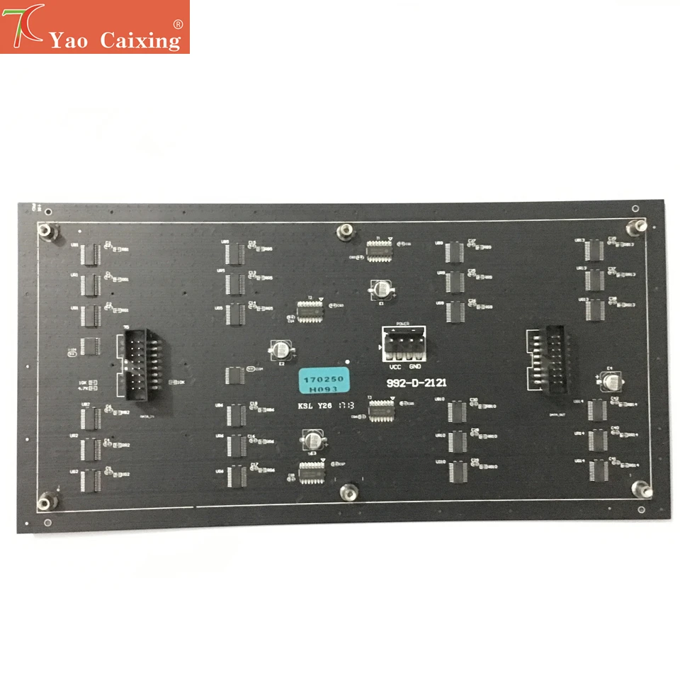 Panel led flexible para interiores P4, módulo de matriz de puntos, para formas especiales