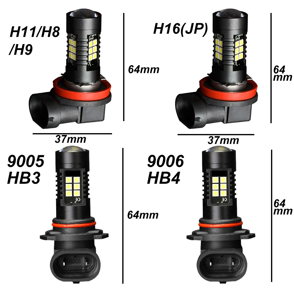 2 lâmpadas led h11 h16 jp h8 h9 para renault megane 2 3 espanador logan clio 4 3 laguna 2 sandero cênico 2 captur lâmpada automática