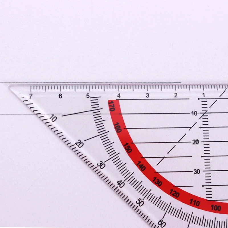 1Pcs Multifunktionale Dreieck Lineal Vividcraft Kunststoff Schule Measurment Student Gerade Winkel Liefert Werkzeug Schreibwaren Ru M1V6