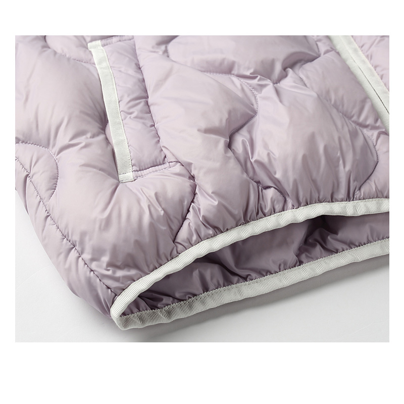 Toyouth ผู้หญิงลงเสื้อแจ็คเก็ตหนาเป็ดสีดำ Greee สีขาว Warm สั้นเบสบอล Casual Chic สไตล์ Overcoat