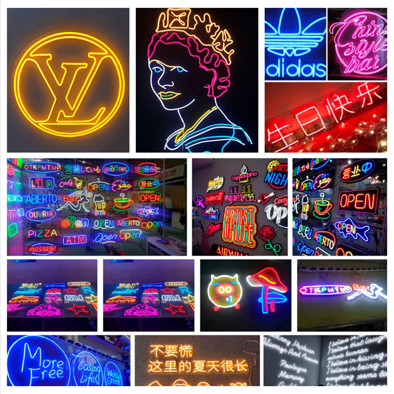 6/8mm 5M/Rolls DIY Separate Silicone Neon Strip 120Leds S-Bendable Newly Flexible Led Tape For LED Neon Sign Waterproof  IP67