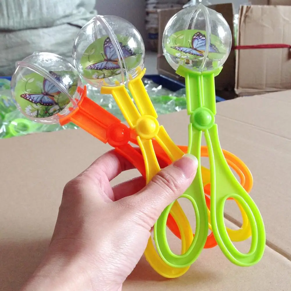 Bọ Đuổi Côn Trùng Kéo Lưỡi Kẹp Nhíp Scooper Kẹp Trẻ Em Đồ Chơi Dụng Cụ Làm Sạch Cho Sinh Học Ngoài Trời Phiêu Lưu Đồ Chơi