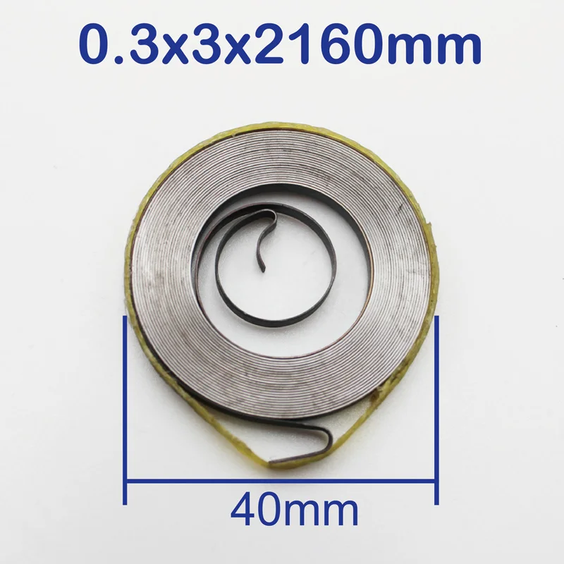 Flat Spiral Coil Constant Force Springs Various Sizes