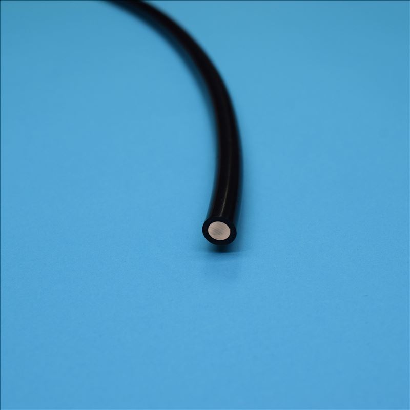 10 m x hochwertiges schwarzes PMMA-Endglüh-Glasfaserkabel mit einem Durchmesser von Innendurchmesser von 1 mm/2 mm/3 mm/5 mm/6 mm