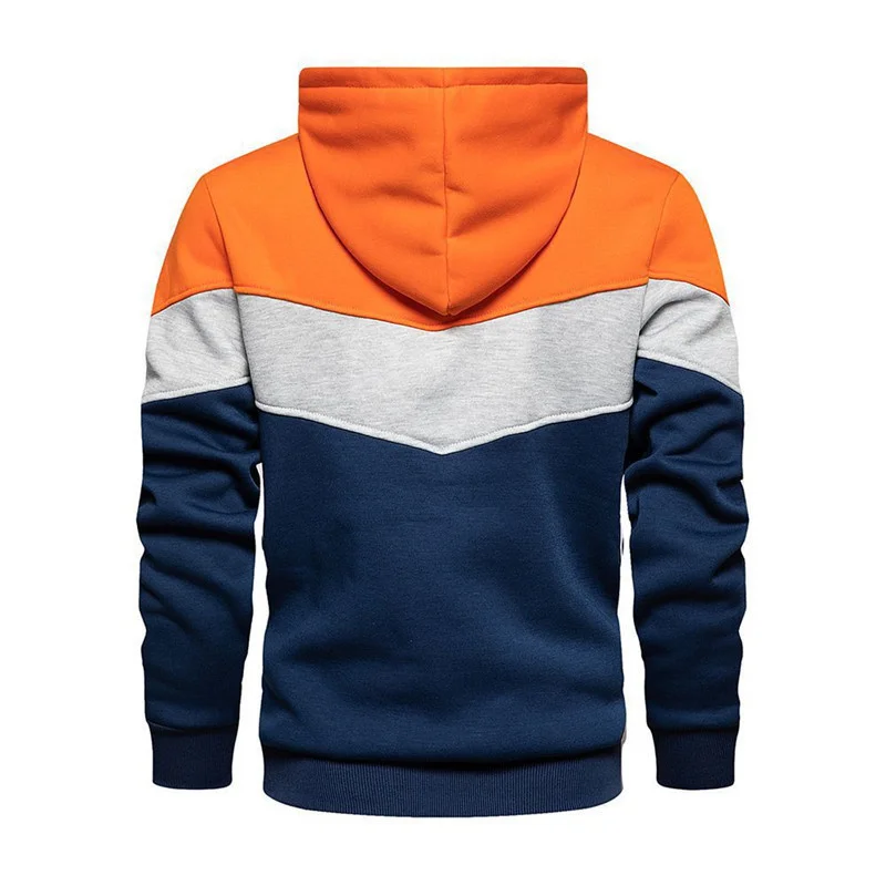 Primavera otoño sudaderas con capucha para hombre Color rayas sudaderas con capucha delgadas abrigos para hombre ropa deportiva Casual ropa de calle Dropshipping
