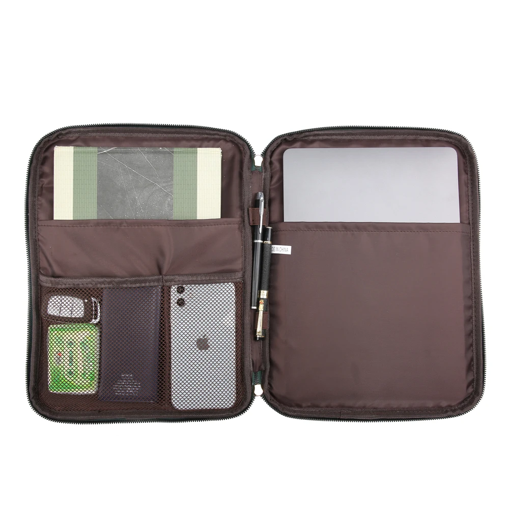 Bolso de oficina para mujer con patrón de cocodrilo para ordenador portátil, bolso de archivo de cuero para IPAD, carpeta de archivos de documentos de papel A4 a la moda
