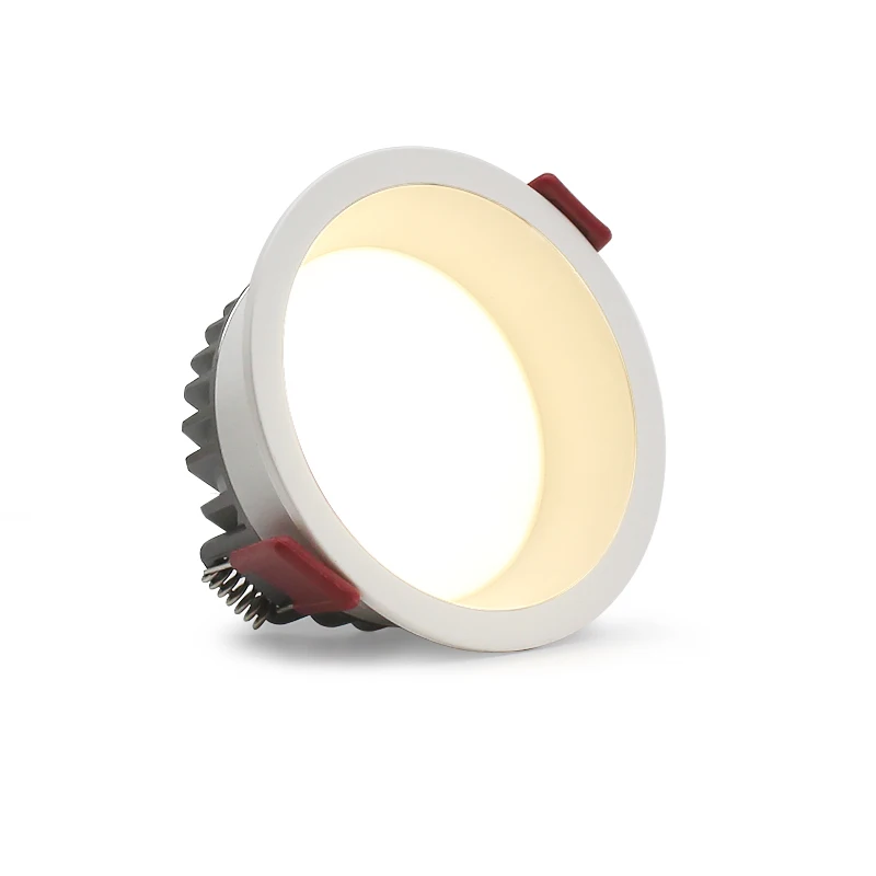 Luz empotrada antideslumbrante LED COB, 18W, 24W, regulable, 85-265V, foco de lámpara de techo, 12W, 15W, iluminación para el hogar, sala de estar y dormitorio