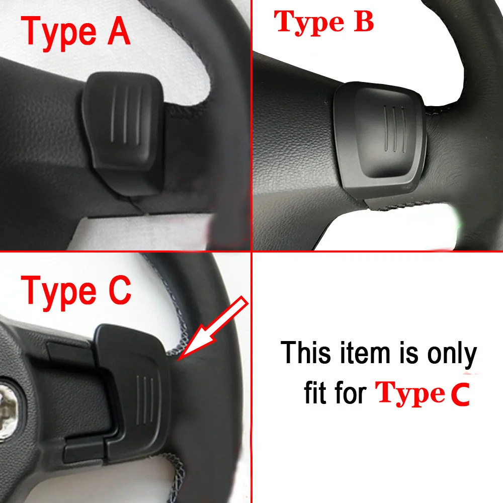 2 Chiếc Lái Ô Tô Dịch Chuyển Mái Chèo Sang Số Mở Rộng Cho VW GOLF GTI R GTD GTE MK7 7 POLO GTI scirocco 2014 2015-2019 2020