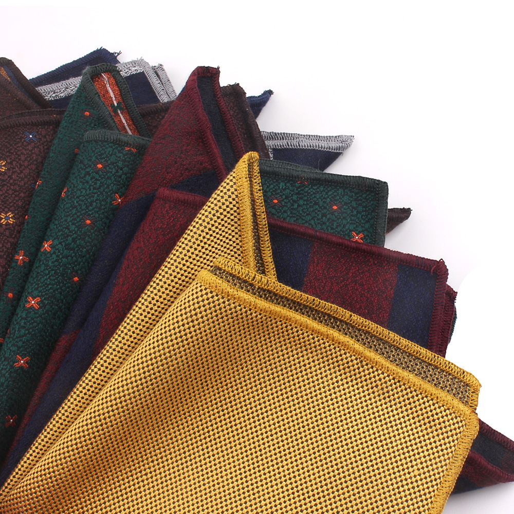 ผ้านุ่มพ็อกเก็ตสแควร์สำหรับผู้ชายผู้หญิงหน้าอกผ้าเช็ดตัวHankyสุภาพบุรุษHankiesผู้ชายชุดผ้าเช็ดหน้าการ์ตูนผ้าเช็ดตัวของขวัญ