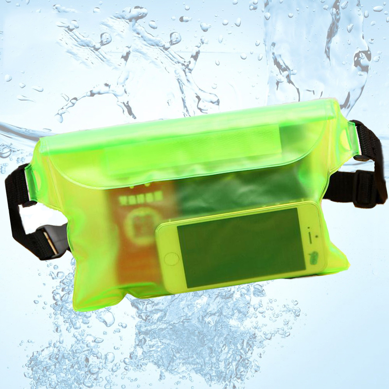 Bolsa de natación impermeable para esquí, deriva, buceo, hombro, riñonera, bolsas subacuáticas para teléfono móvil, funda para deportes de barco en la playa