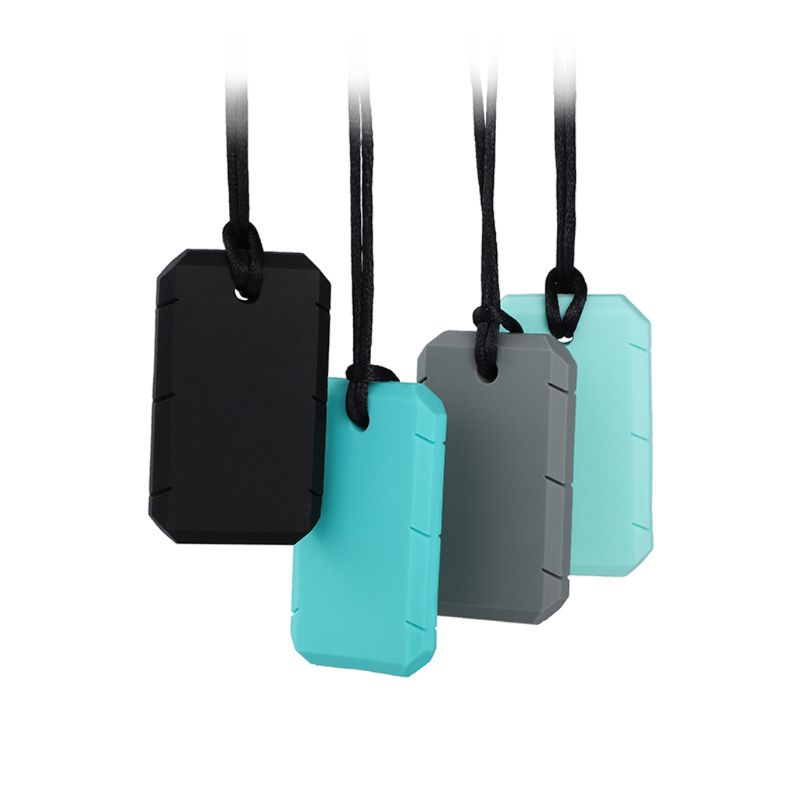 NHAI Vòng Cổ Silicone Cho Bé Miếng Dán Tự Kỷ Cảm Giác Nhai Trị Liệu Dụng Cụ Trẻ Em Dai Đồ Chơi