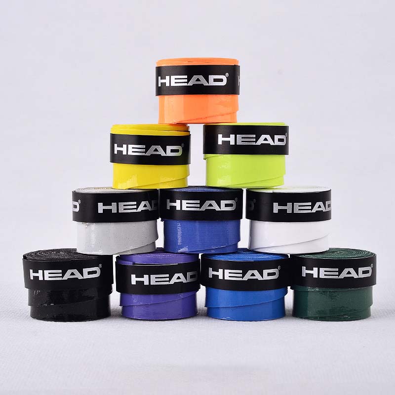 6 ชิ้น Original HEAD Overgrip Anti SLIP ไม้เทนนิส Sweatband Grips พาเดล Shock Absorption Grip เทปอุปกรณ์การฝึกอบรม
