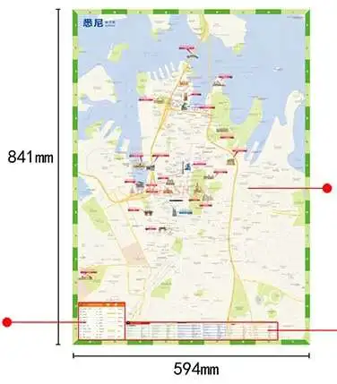 Mapa de Viagens de Sydney Jing Tradutos em Chinês e Inglês Atrações Transporte Comida Compras Alojamento Tour Clássico