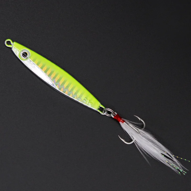 1 Chiếc Con Quay Kim Loại Jig Mồi Câu Cá 4.5-7.5Cm 7-30G Chìm Cứng Nhân Tạo Mồi Dẫn cá Wobbler Cá Chép Pike Câu Mồi