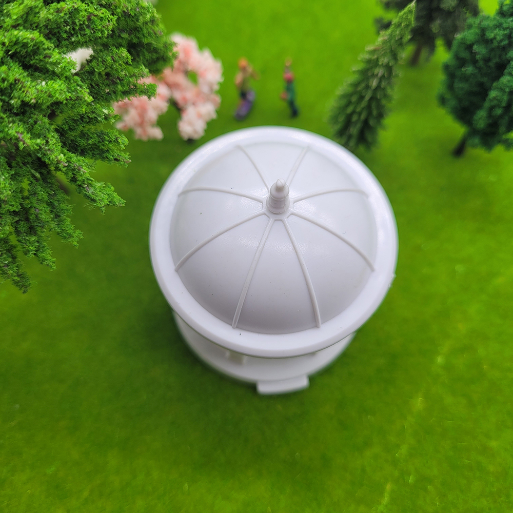 Pavillonmodell im Maßstab 1:87 im europäischen Stil, Konstruktion, Gebäude, Gloriette-Modell, Feldruheplatz/Zug, Eisenbahn-Layout